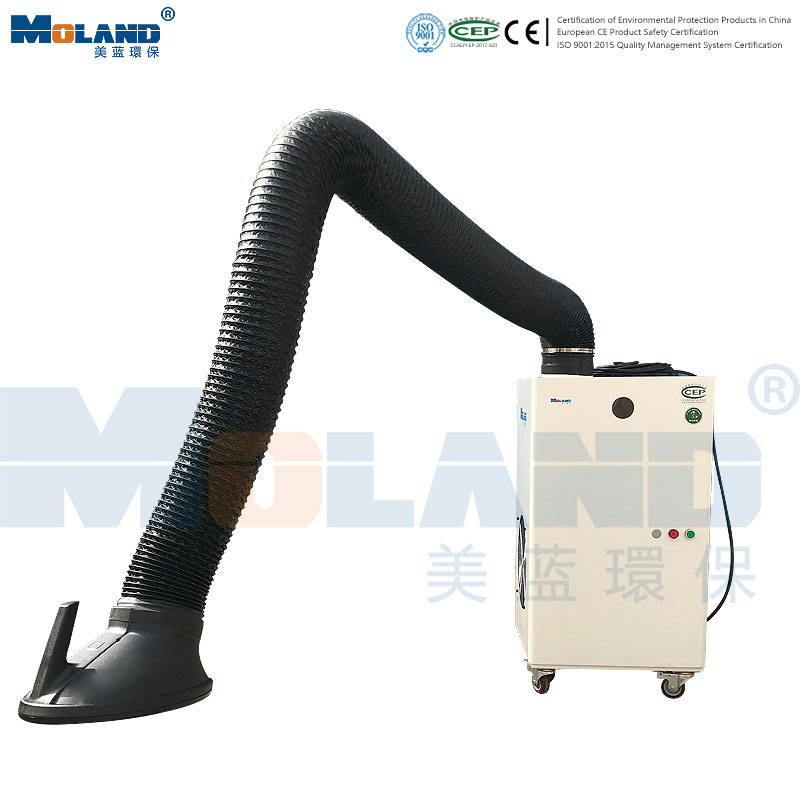 Mobile welding fume purifier